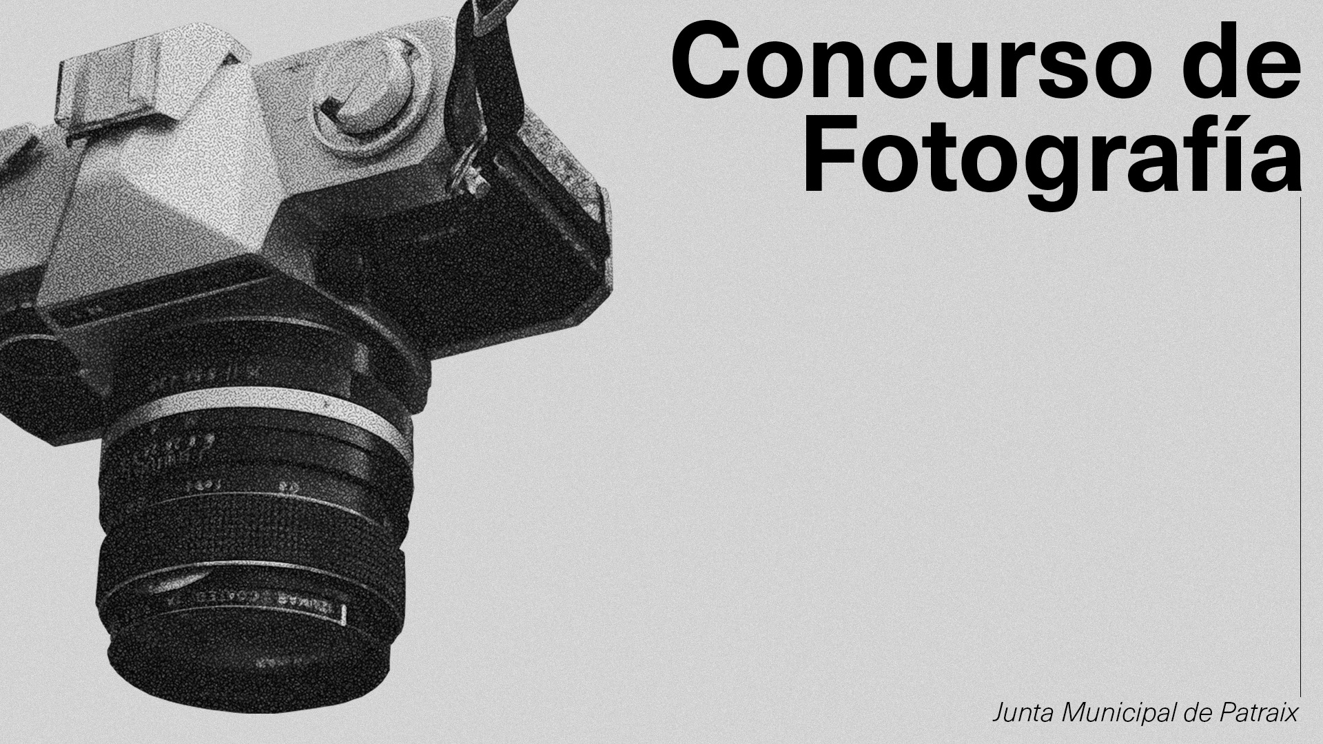 Concurso de fotografía de la Junta Municipal Patraix