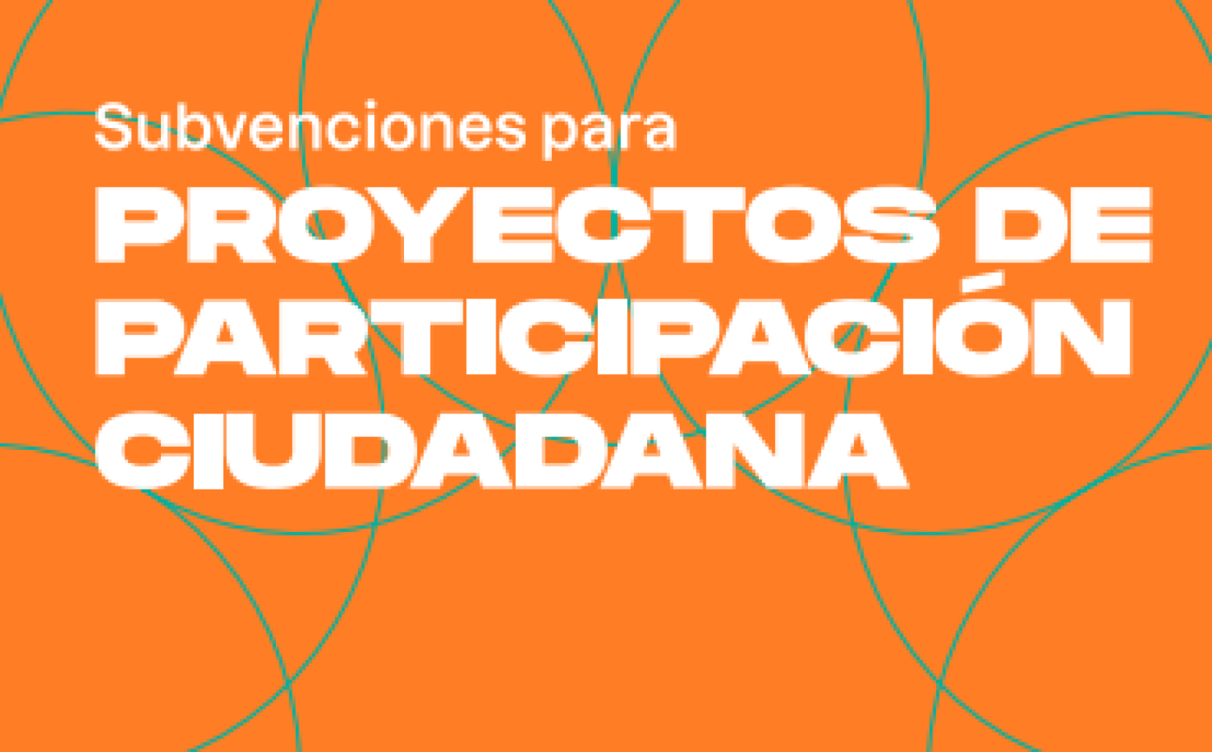 Subvenciones a entidades ciudadanas para proyectos de participación ciudadana 2023