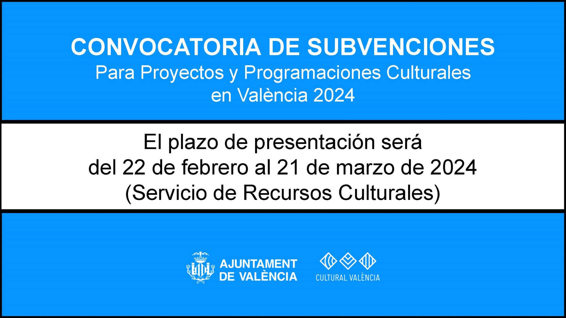 Subvenciones a programaciones y proyectos culturales