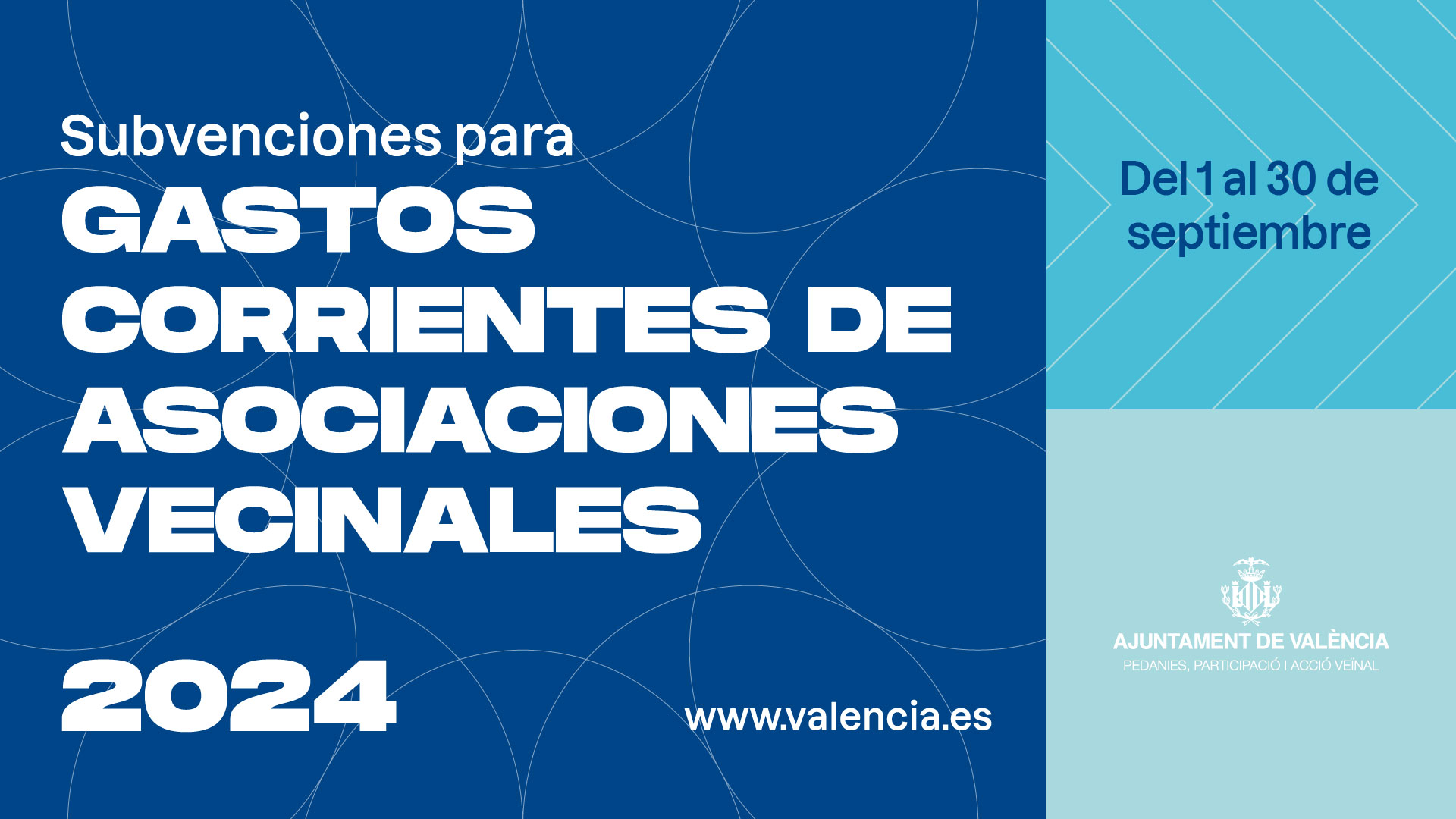 Subvenciones para gastos corrientes de asociaciones vecinales